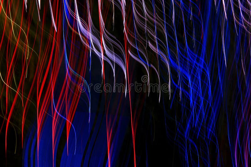Blurred lighting effect in curves royalty free stock photos
