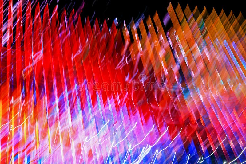 Blurred lighting effect in multiple colors stock images