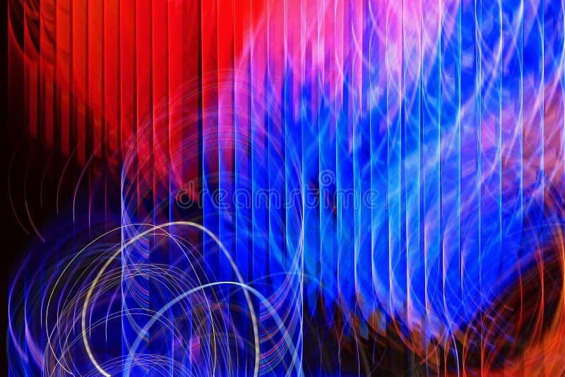 Blurred lighting effect in multiple colors royalty free stock images