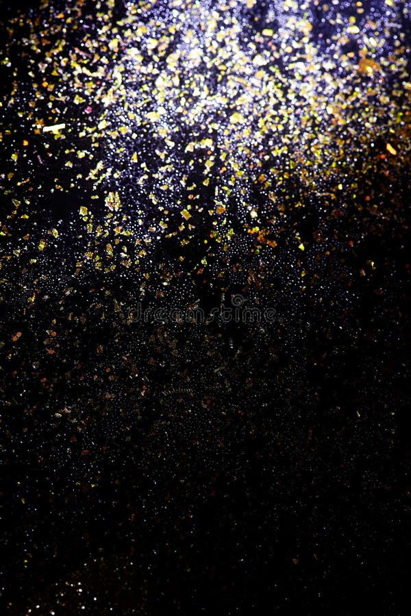 Starbright Glitter Foil - Black
