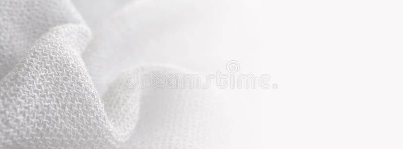 White Delicate Soft Background Of Plush Fabric Texture Of Beige Soft Fleecy  Blanket Textile With Twisted Folds Stock Photo - Download Image Now - iStock