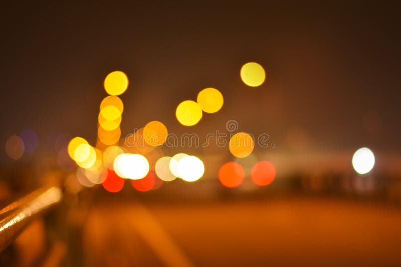 Blurred Traffic Lights in Night Stock Photo Image of city, cityscape