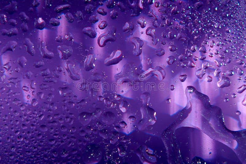 Blurred Violet Shiny Background with Water Drops Stock Photo Image of glass, decorative 240844224