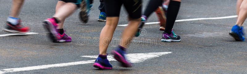 Blurrring the Motion of Running Shoes Editorial Stock Image - Image of  contest, exercise: 182254539
