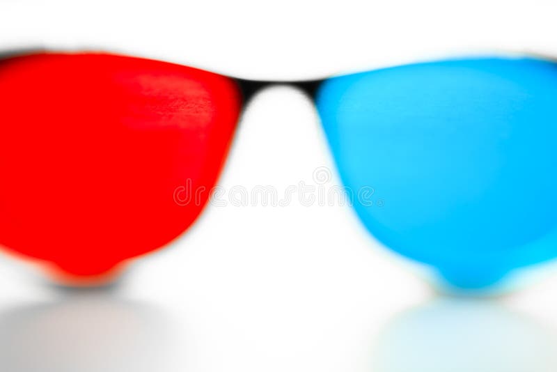Blurry 3DTV Glasses stock image. Image of isolated, glasses 15449615