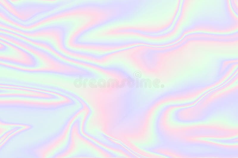 Pastel Colored Holographic Background Stock Photo - Download Image