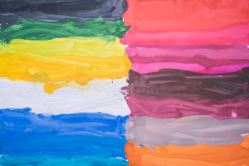 Blurry Background with Paint Strokes. Background without Sharpness