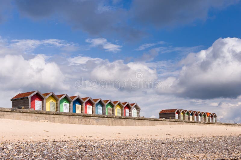 Blyth beach huts