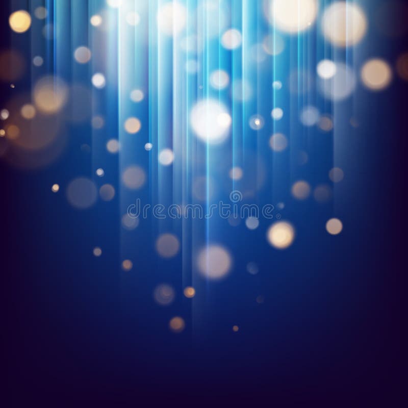 Blänka abstrakta partiklar för guld- ljus Defocused bokeh på mörk festlig abstrakt textur 10 eps royaltyfri illustrationer Blänka abstrakta partiklar för guld- ljus Defocused bokeh på mörk festlig abstrakt textur 10 eps royaltyfri illustrationer