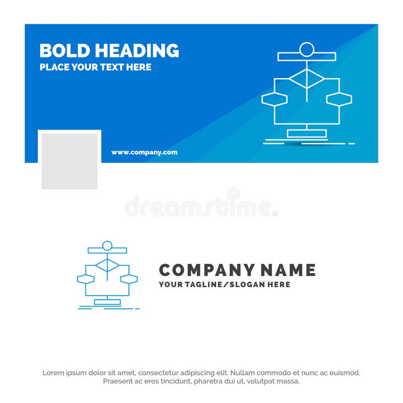 Bl? aff?r Logo Template f?r algoritmen, diagram, data, diagram, fl?de Design f?r Facebook Timelinebaner reng?ringsduk f?r vektor royaltyfri illustrationer Bl? aff?r Logo Template f?r algoritmen, diagram, data, diagram, fl?de Design f?r Facebook Timelinebaner reng?ringsduk f?r vektor royaltyfri illustrationer