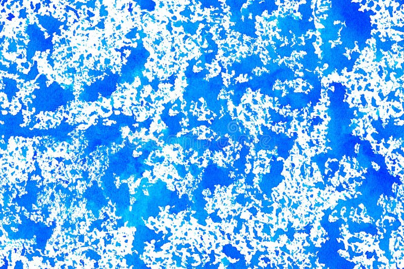 Blå azure-turkos abstrakt vattenfärgsfri bakgrund för texturbakgrunder och webbanderoll design vektor illustrationer