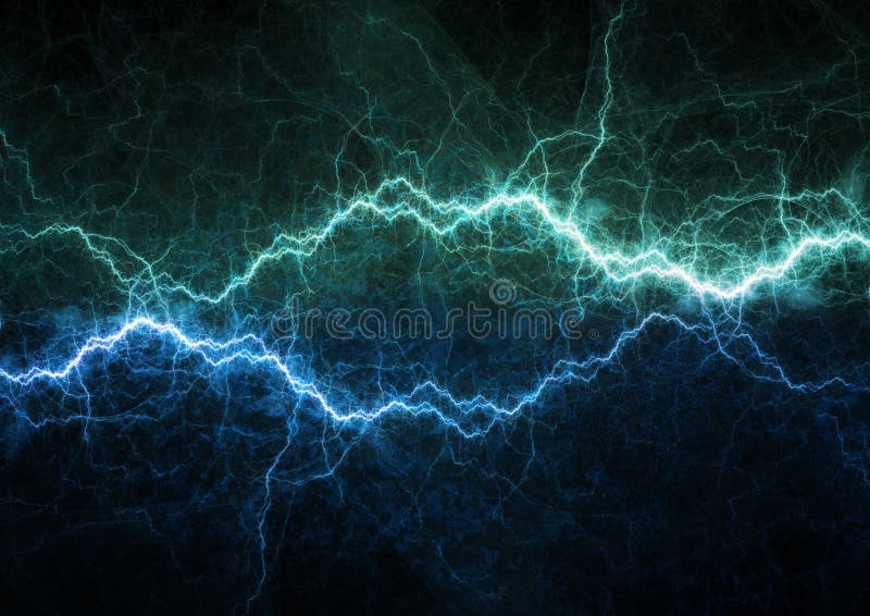 Blå blixtbult, plasmamakt och energi