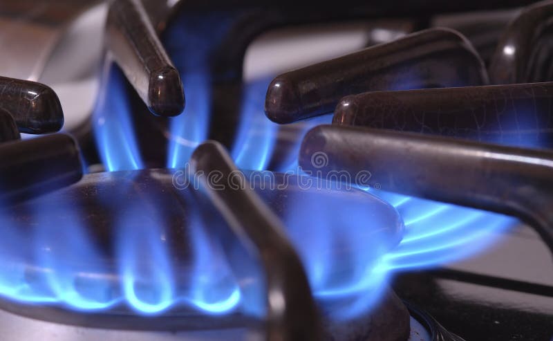 Download Blå flamma fotografering för bildbyråer. Bild av flamm, brand - 39555