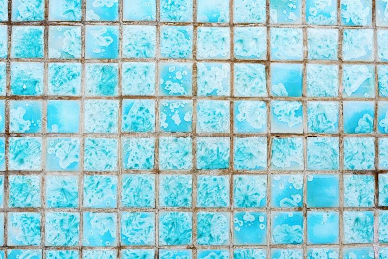 Blå färg för mycket liten gatategelplatta Yttre textur royaltyfria bilder Blå färg för mycket liten gatategelplatta Yttre textur royaltyfria bilder