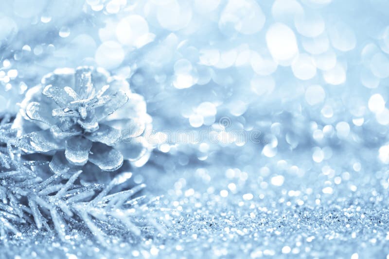 Blå julbakgrund royaltyfria foton Blå julbakgrund royaltyfria foton