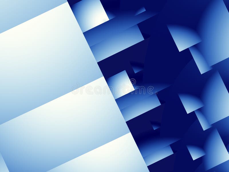 Blå modern abstrakt fractalkonst Proper bakgrundsillustration med geometriska former Idérik grafisk mall, affär eller offic stock illustrationer Blå modern abstrakt fractalkonst Proper bakgrundsillustration med geometriska former Idérik grafisk mall, affär eller offic stock illustrationer