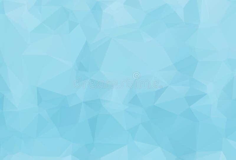 Blå Polygonal mosaisk bakgrund för vitt ljus, vektorillustration, royaltyfri illustrationer Blå Polygonal mosaisk bakgrund för vitt ljus, vektorillustration, royaltyfri illustrationer