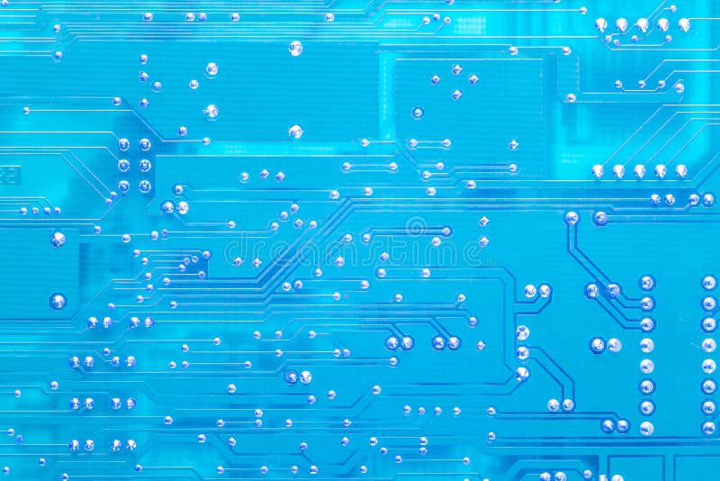 Blå textur för strömkretsbräde arkivfoton Blå textur för strömkretsbräde arkivfoton