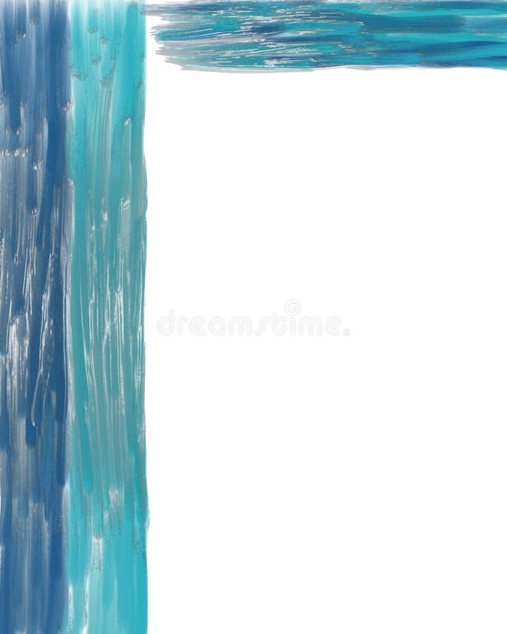 Blå texturerad ramstrimma vektor illustrationer