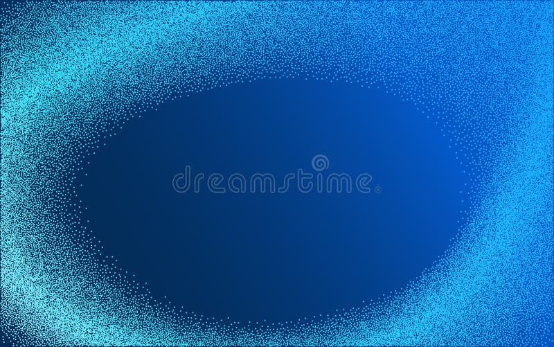 Blåljusvektorbakgrund för digital teknik. Koncept för abstrakt datakod för artificiell information. Tech Wavy Vortex Gritty stock illustrationer