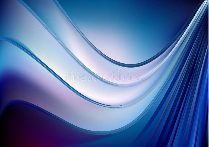 Blått azure abstrakt bakgrundsvektorillustration design. Blått, abstrakt bakgrundsvektor illustration design vacker elegant mallgrafisk bild
