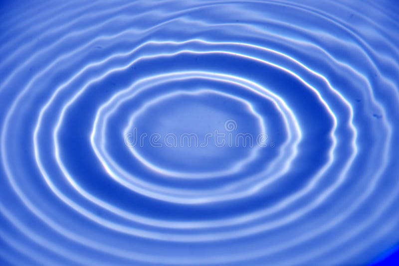 A background of blue water circles. A background of blue water circles.