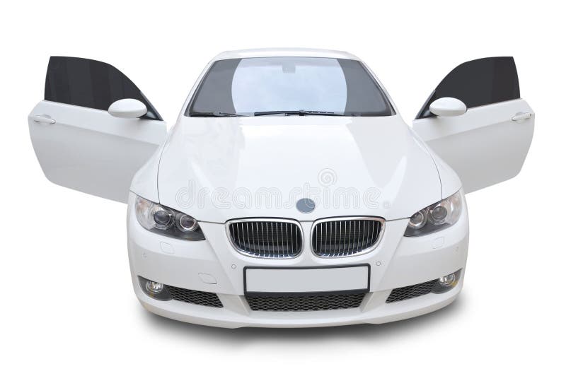 BMW Car 335i Convertible Doors Open Stock Image Image 8410445