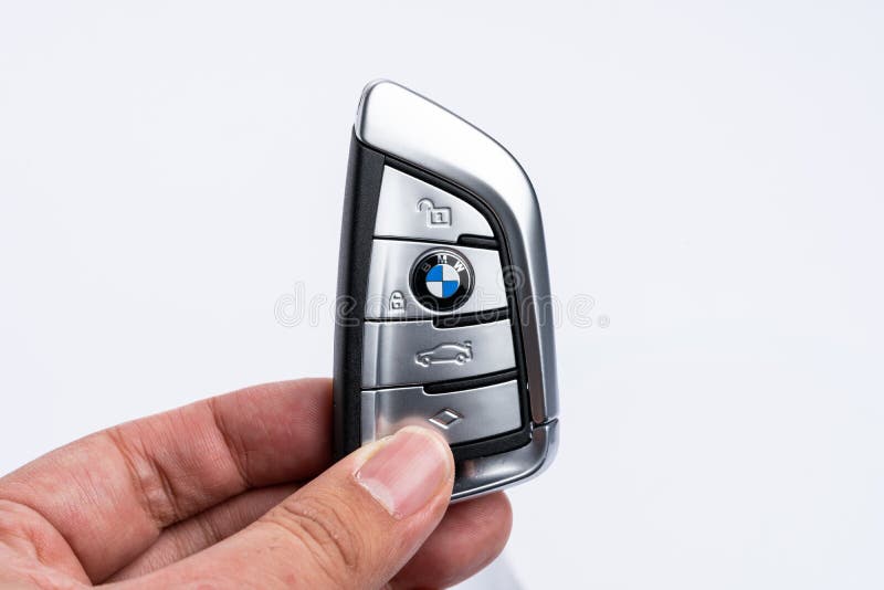 BMW Car Key for Keyless Start Editorial Photography Image of