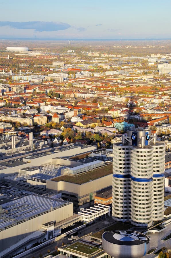 BMW Headquarters Munich Germany royalty free stock photography BMW Headquarters Munich Germany royalty free stock photography