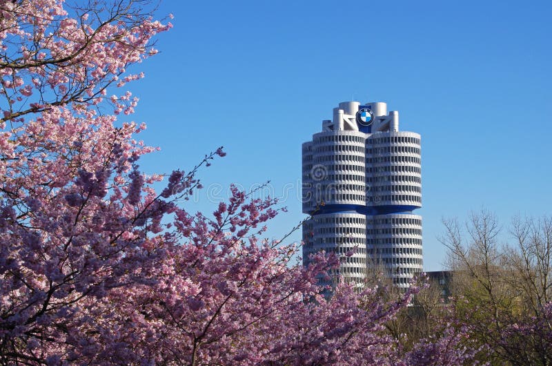 BMW Headquarters Munich Germany royalty free stock images BMW Headquarters Munich Germany royalty free stock images