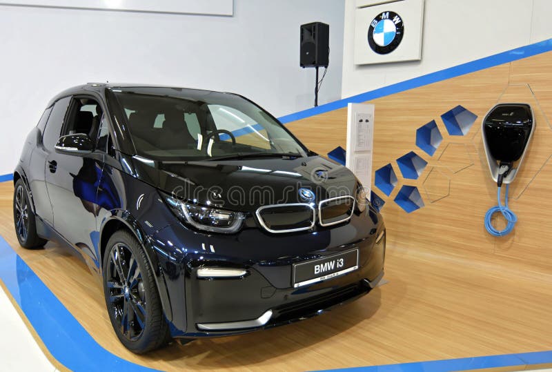 The BMW i3 is a B-segment, high-roof hatchback manufactured and marketed by BMW with an electric powertrain using rear wheel drive via a single-speed transmission and an underfloor Li-ion battery pack and an optional range-extending petrol engine. The i3 was BMW's first mass-produced zero emissions vehicle and was launched as part of BMW's electric vehicle BMW i sub-brand.