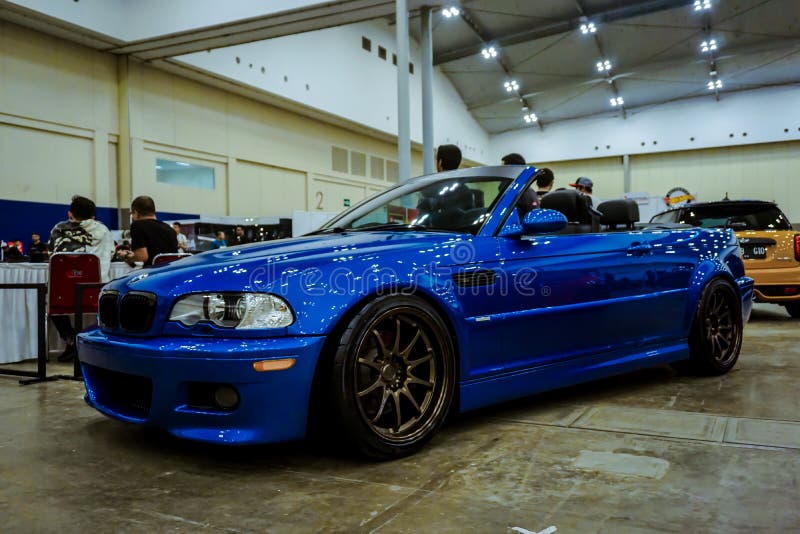 Jakarta Indonesia November 23 2019 Blue Bmw E46 M3 Convertible In A Car Show Editorial Photography - Image Of Show, November: 244332012