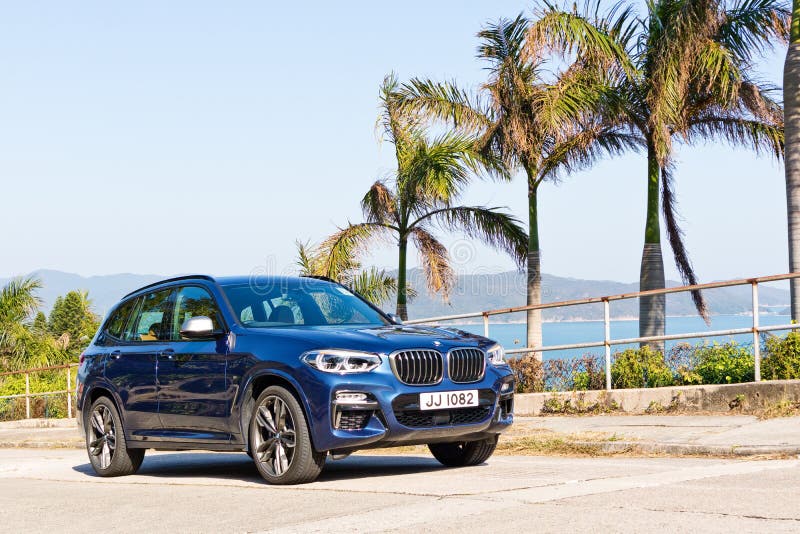 BMW X3 M40i 2018 Test Drive Day. Hong Kong, China Jan 11, 2018 : BMW X3 M40i 2018 Test Drive Day Jan 11 2018 in Hong Kong royalty free stock images BMW X3 M40i 2018 Test Drive Day. Hong Kong, China Jan 11, 2018 : BMW X3 M40i 2018 Test Drive Day Jan 11 2018 in Hong Kong royalty free stock images