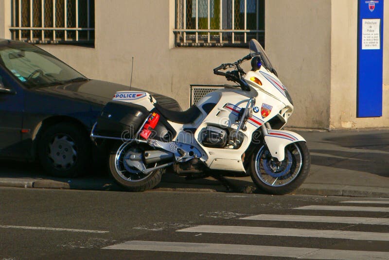 BMW POLICE MOTORCYCLE - PARIS, FRANCE Editorial Photo - Image of germany, urban: 184706916