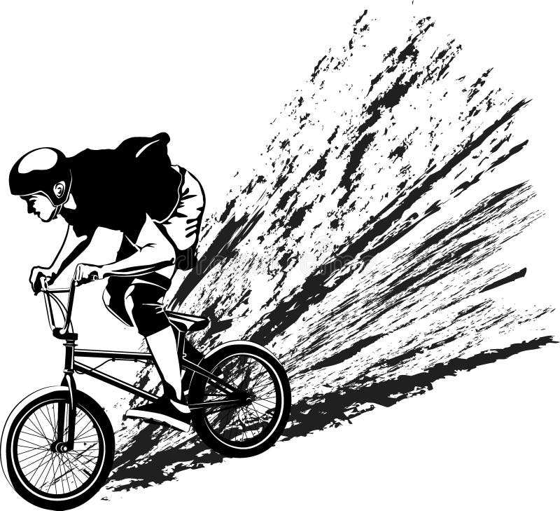摩托车bmx 向量例证 插画包括有技艺 极其 男性 男人 骑自行车的人 自由式 使用 摩托车bmx 向量例证 插画包括有技艺 极其 男性 男人 骑自行车的人 自由式 使用