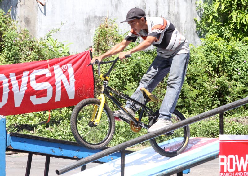 BMX editorial photo. Image of compete, indonesia, java 36005916