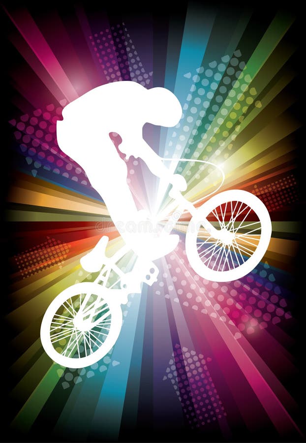 BMX cyclist stock vector. Illustration of road, bike - 38814577 BMX cyclist stock vector. Illustration of road, bike - 38814577