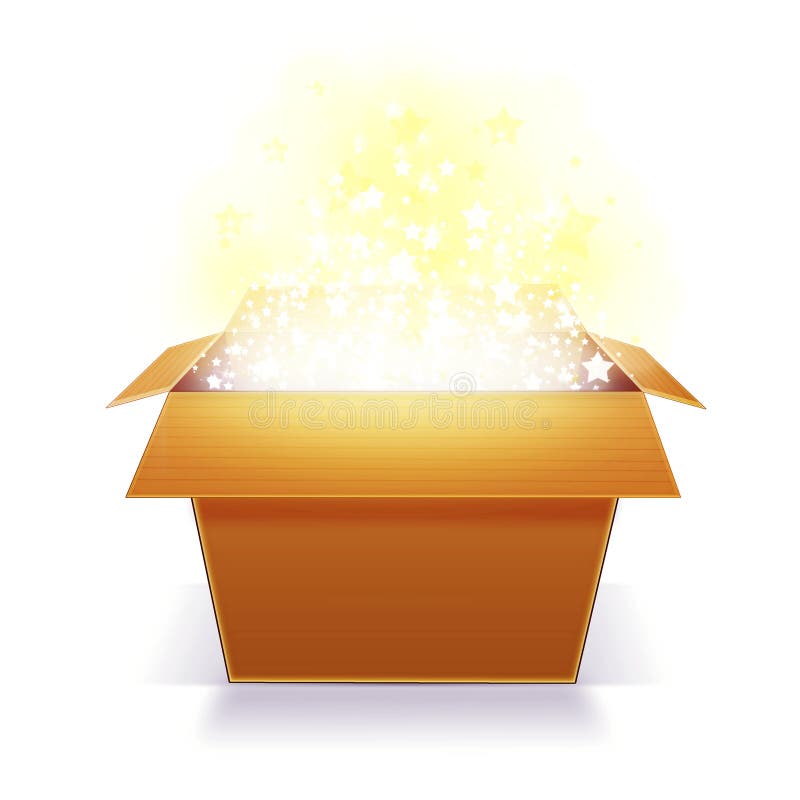 Boite Magique Illustration Stock Illustration Du Mystere Boite Magique Illustration Stock Illustration Du Mystere