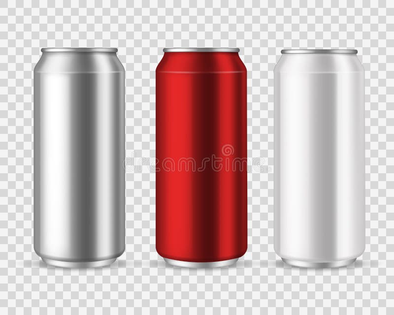 Bo?tes en aluminium Boissons vides de bo?te en m?tal, boisson d'?nergie de limonade de bi?re de soude de l'eau de boisson, ensemb illustration libre de droits Bo?tes en aluminium Boissons vides de bo?te en m?tal, boisson d'?nergie de limonade de bi?re de soude de l'eau de boisson, ensemb illustration libre de droits
