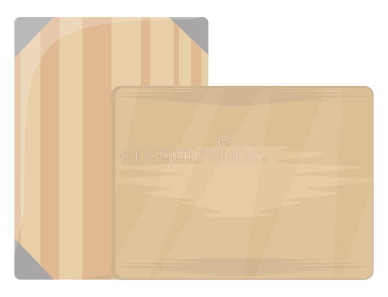 Board for cutting, icon stock vector. Illustration of wood 261375526