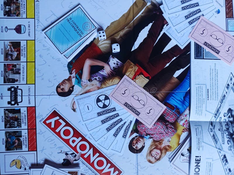 Il Big Bang Theory Monopoly Board Game 