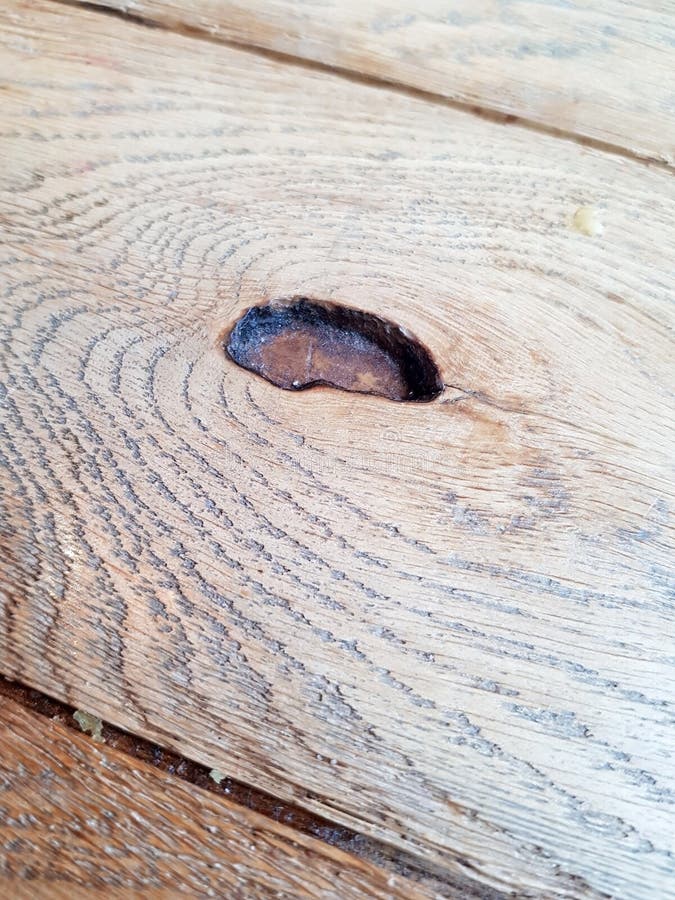 Knot hole in a board stock image. Image of weathered 22443857