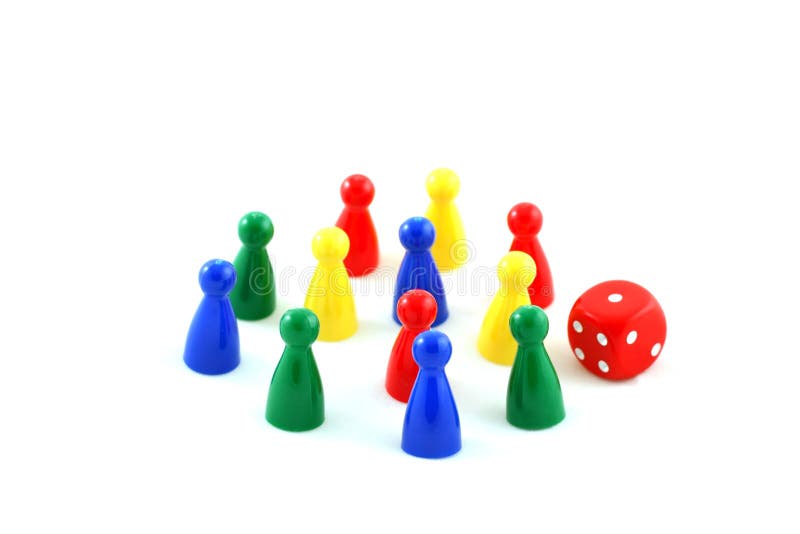 Boardgame pieces stock image. Image of boardgame, party 9044409