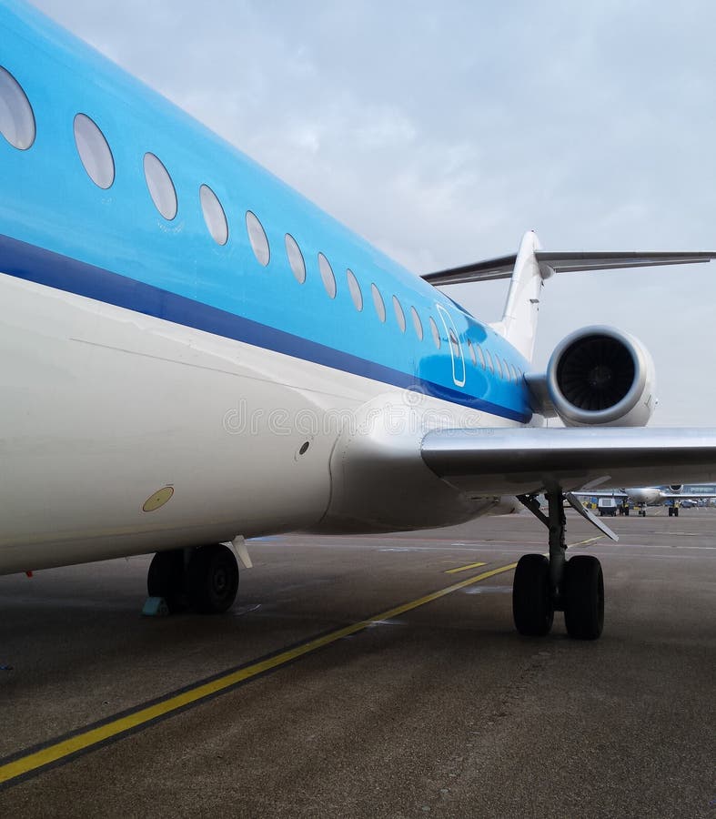 Boarding a blue jet plane stock photo. Image of departure 58867862