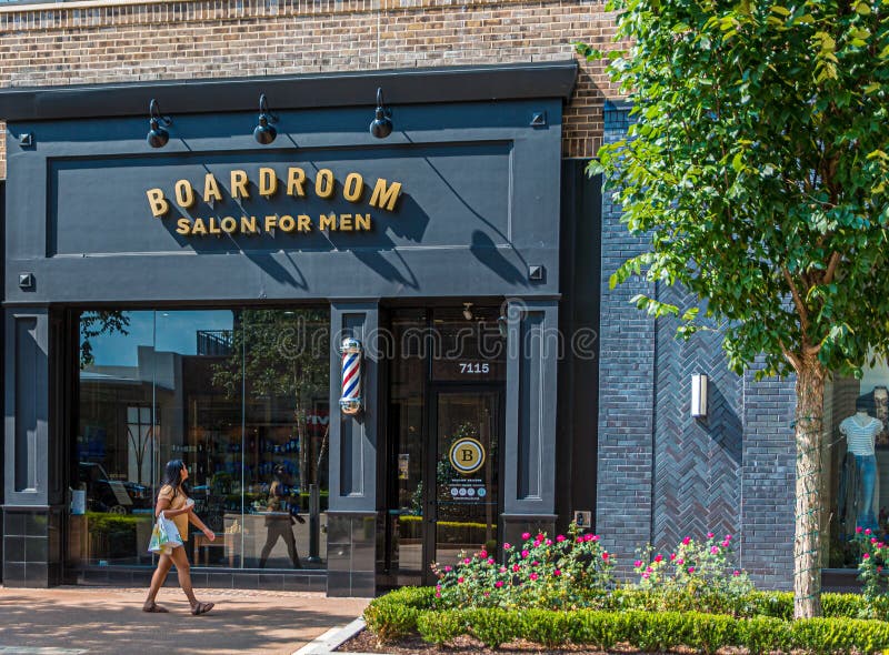 Boardroom Salon for Men editorial stock photo. Image of hairdresser
