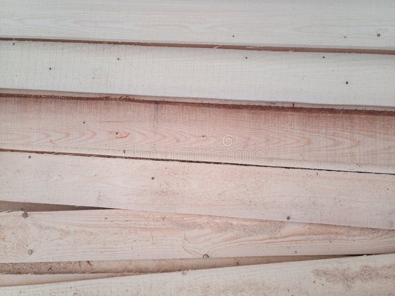 Boards with Sawmill. Building Material from Wood, Boards for