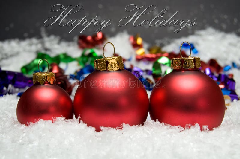 Boas festas e símbolo do Feliz Natal fotografia de stock Boas festas e símbolo do Feliz Natal fotografia de stock