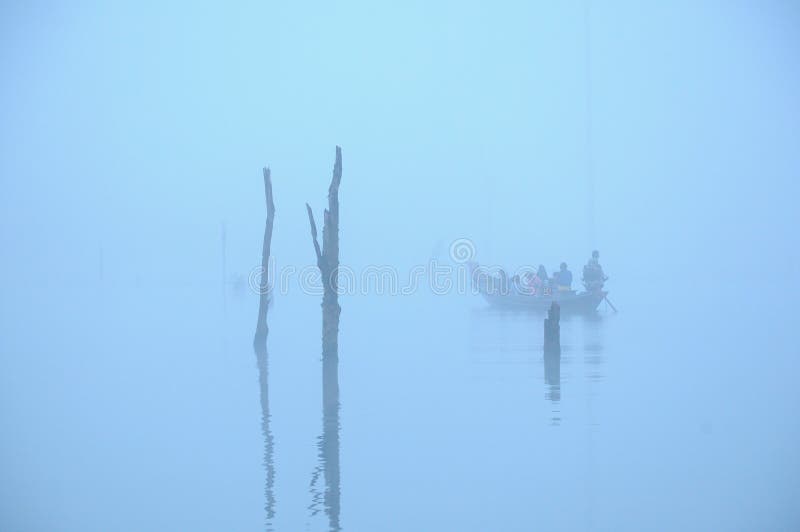 A Boat and Death trees