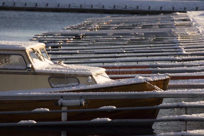 Boat in harbour