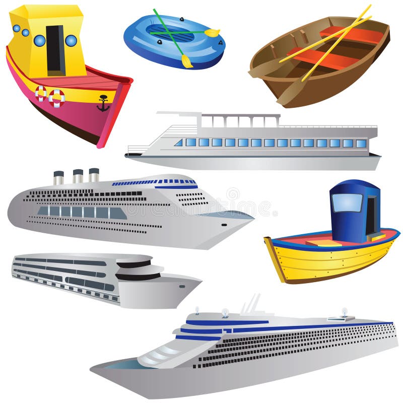 Boat Icon Set